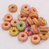 10Pcs Random Assorted Donut Resin Charms For Diy Jewelry Earrings Keychains And Dollhouse Accessories