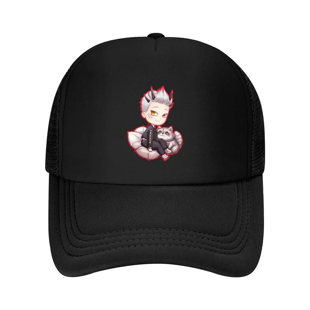 New Eros and Snaccoon Baseball Cap beach hat New Hat Big Size Hat GentleUnisex Unisexs Hats Womens