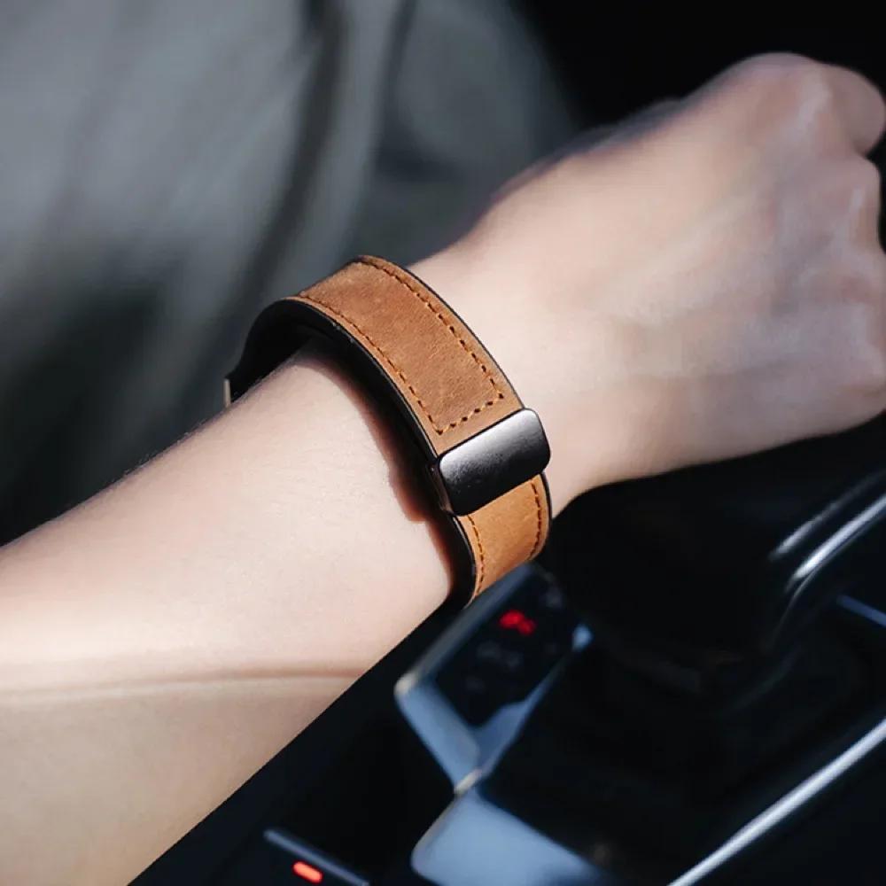 Leather Silicone Strap for Huawei Watch GT 4 41mm 46mm Band Wristband Bracelet for Huawei GT4 GT3 Pro GT2 18mm 20mm 22mm Strap
