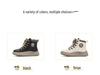 Bobodou Plush Lined Fashion Boots for Girls, Ages 6-12, Winter, Medium & Large Sizes