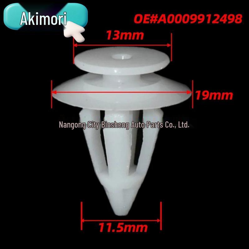 20 ks vnitřních upevňovacích klipů pro Mercedes-Benz (000-991-24-98)