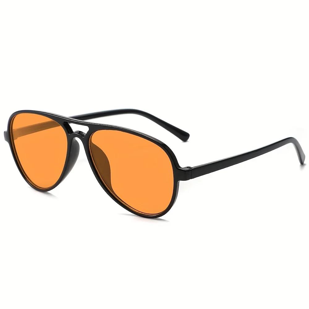 1pc-Fashionable glasses, suitable for travel, fashionable design, suitable for daily wear, can be the perfect gift