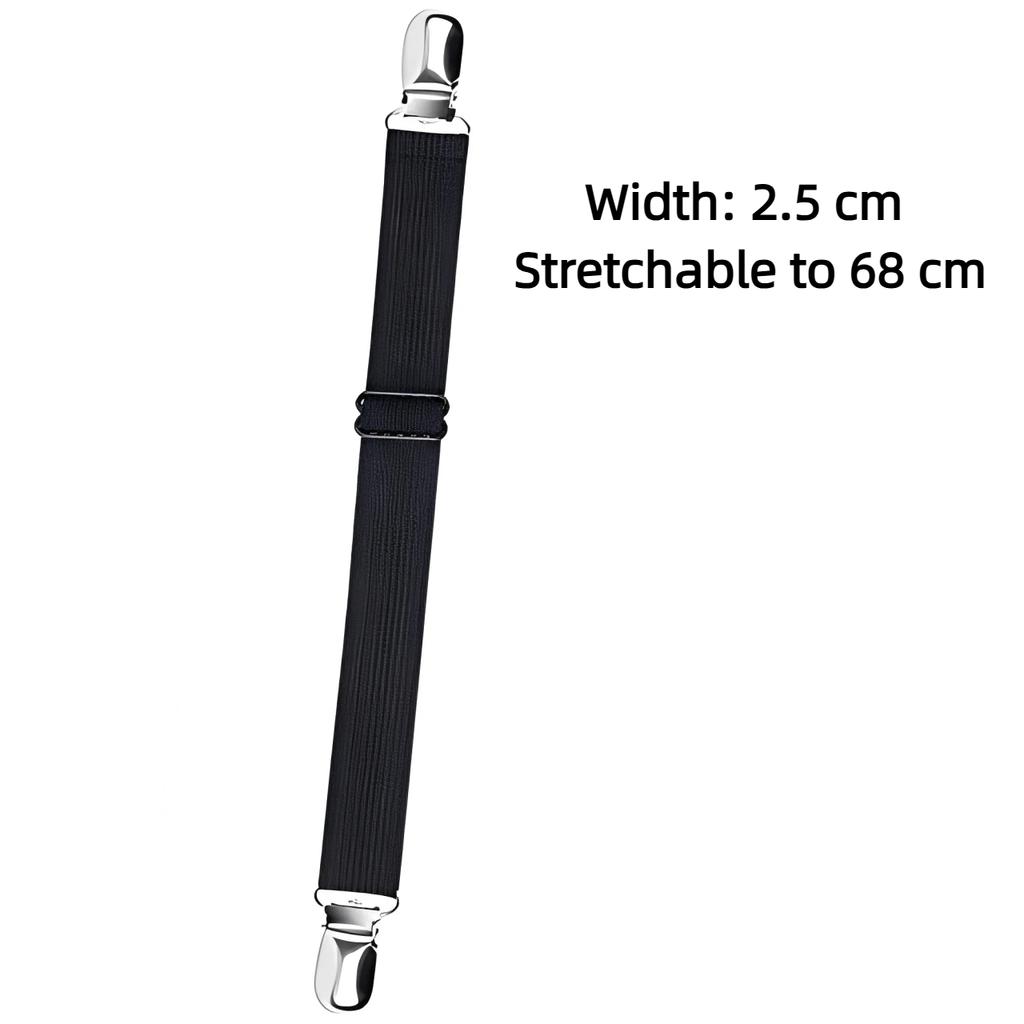 Adjustable Elastic Sheet Straps Heavy-Duty Sheet Holders And Shoulder Straps