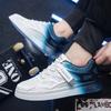 Męskie Płaskie Buty Sznurowane Outdoorowe Casualowe Sneakersy Zmieniające Kolor Buty Skateboardowe Modne Oddychające Buty do Biegania Tenis Para Hombre