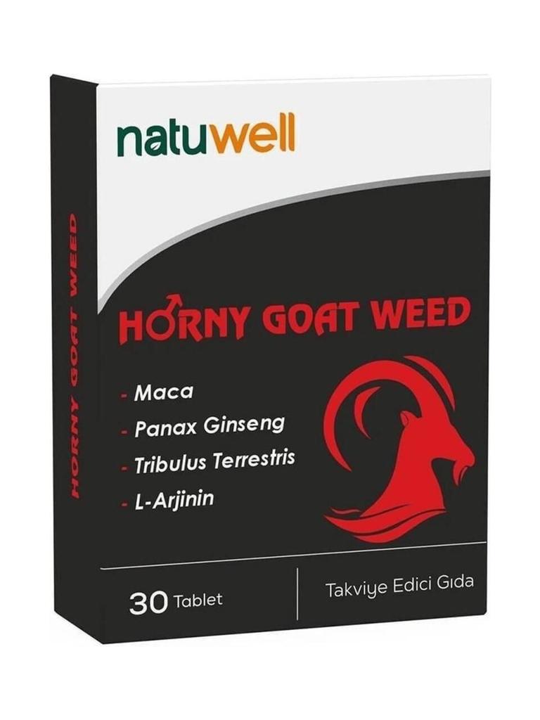 Goat Weed 30 Tablets - Herbal Energy & Performance Boost