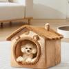 Cave for Small Pets - Soft and Warm Indoor Bed