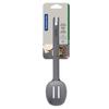 Tramontina Molde Slotted Serving Spoon, 28cm, Gray, Silicone, Spatula, Ladle, Heat-Resistant, Dishwasher-Safe, Made In Brazil, Product Code: 25812/160