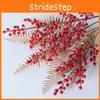 Berries Chinensis Ilex Lucky Bucket Ginkgo Leaves Plastic Material Flower