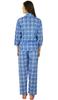 Bimba Womens Cotton Night Wear Printed Pajama Set Full Sleeve Shirt with