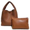 Women's Large Capacity Cross-Border Woven Shoulder Bag - Versatile Shopping & Commuter Tote