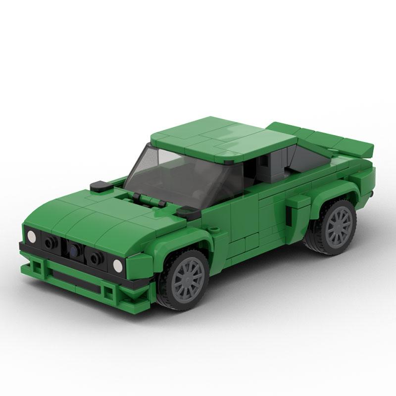 

317-piece small particle building blocks MOC speed racing car game model treasure hunt vehicle model toy gift PDF Google Link