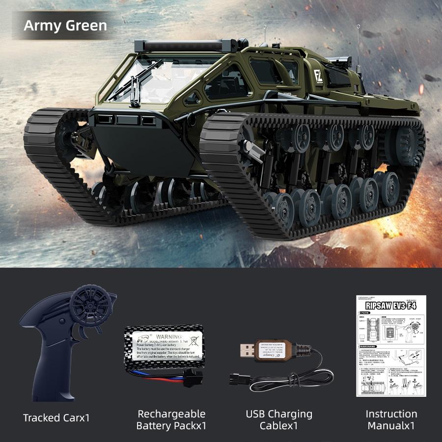 

C8812 Светодиодная подсветка Полномасштабная модель гусеничного танка Игрушка Модель радиоуправляемой машины Дрифт Пульт дистанционного управления Внедорожник Подарок для мальчика