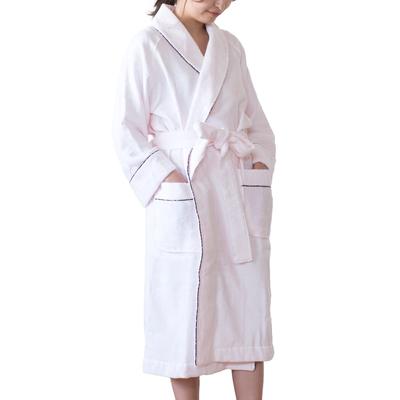 Bloom Imabari Bathrobe Towel Gauze Floral Heat Quick Made In Japan Pattern M Fit-Use Gown, Women's, Fabric, Fabric, 100% Cotton, Pattern, Piping,