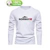 Autumn and Winter  Men's Top T-shirt Men's Long Sleeved Round Neck Loose Oversized Autumn and Winter T-shirt Top