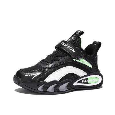 K01 Classmate Children's Running Shoes Spring and Autumn Low-top Mesh Leather Light Boys and Girls Elementary School Students Middle Children'
