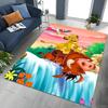 1PC The Lion King Simba Printed Carpet Rugs Living Room Bedroom Bedside Bathroom Floor Mat Kids Room Non-slip for Sofa Doormat