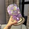 March 8th Women's Day Eternal Rose Glass Dome Bouquet - Ideal Birthday Gift for Girlfriend or Mom