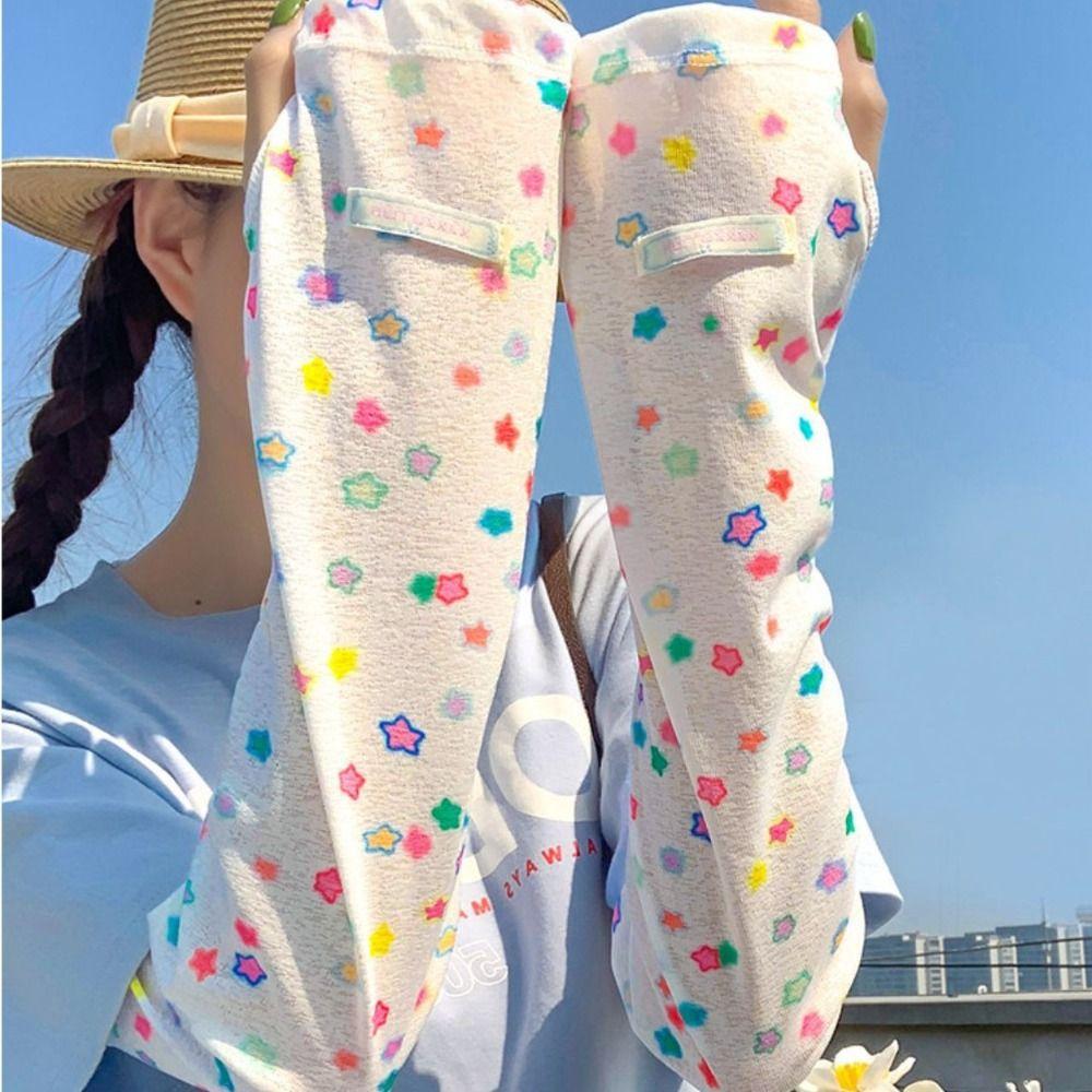 UV Protection Sun Protection Sleeves Thumb Hole Arm Covers New Cycling Sleeves Outdoor Activities