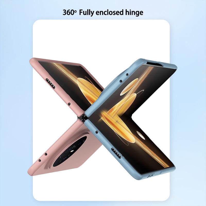Liquid PC Case For Honor Magic V3 Vs3 MagicV3 MagicVs3 Colorful Ultra Thin Shockproof Protector Shell Anti-Shatter Bumper Cover