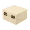Paulownia Wood Square Wooden Box Versatile Storage