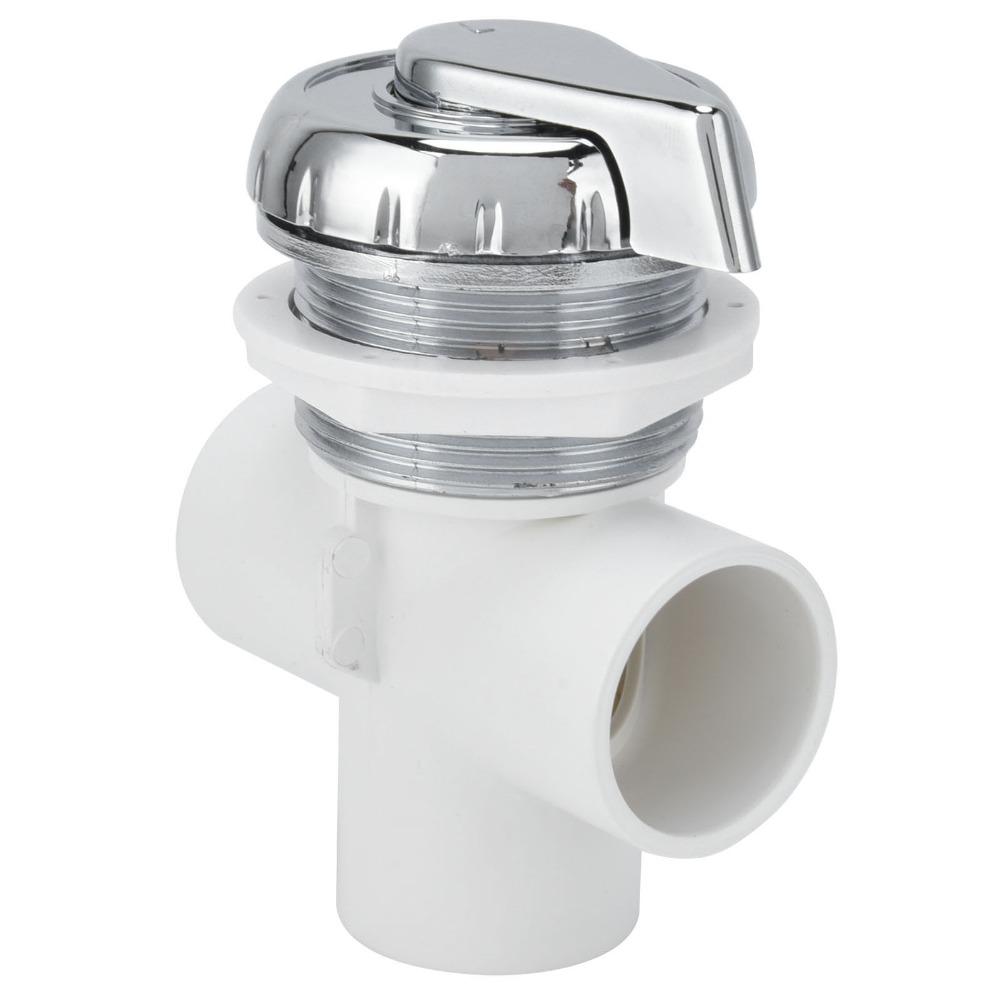 Massage Outlet Compatible Water Diverter Valve Three Port Design Bathtub Converter Spa Use
