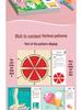 Creative Paper Cutting Collage Kit for Girls Ages 3-6 - Kindergarten Art Materials & Educational Toy