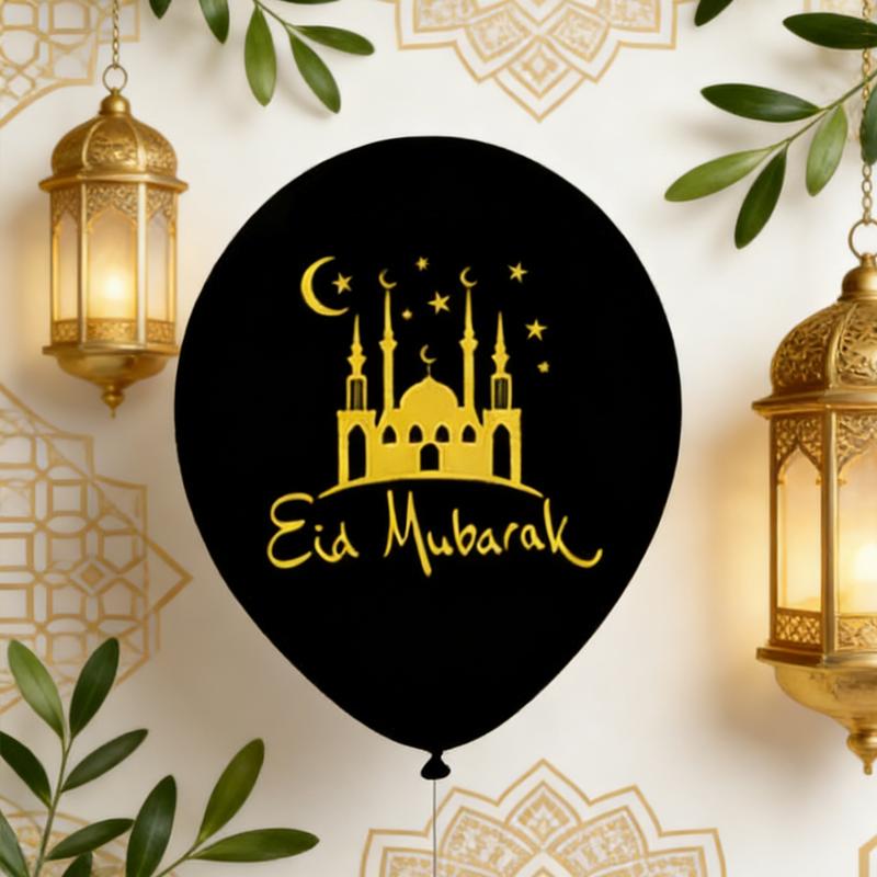 Eid Mubarak Balloon Ramadan Decoration Kareem Party Balloon Decoration Mubarak Muslim Islamic Festival Party Globos