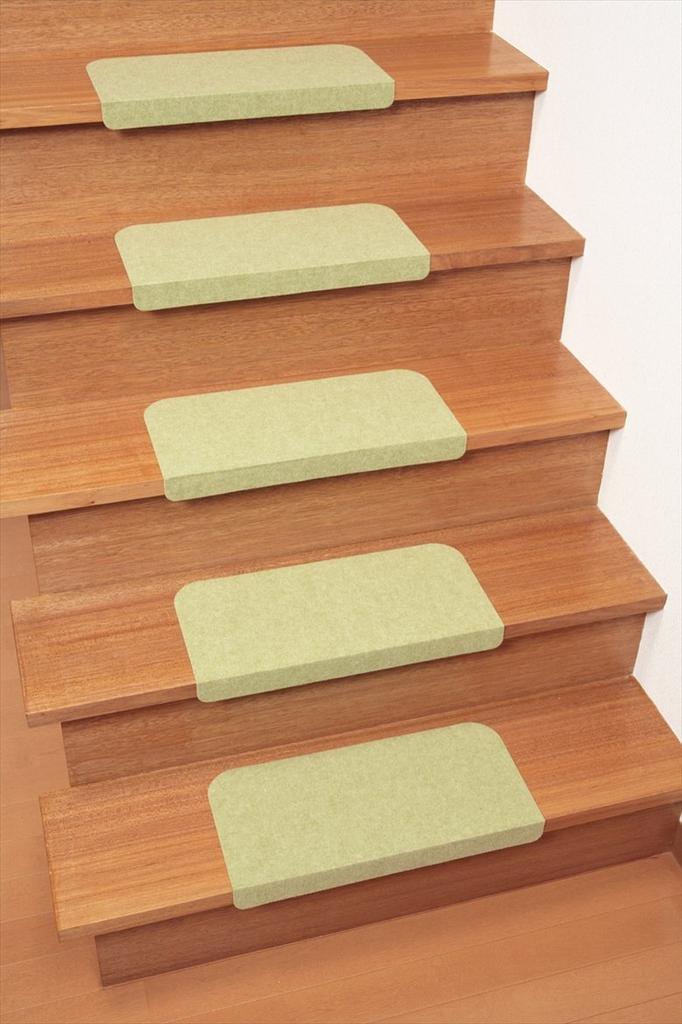 Sanko Just Place and Veterinarian Foldable Stair 15 For Made In Water Can Be Cut with Stick, Recommended, Mat, Pieces, Green, Pets, Dogs, Cats,