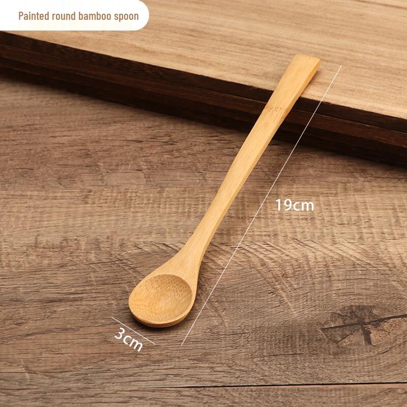 

ZISIZ Lacquered Bamboo Mini Spoons (5-Pack)