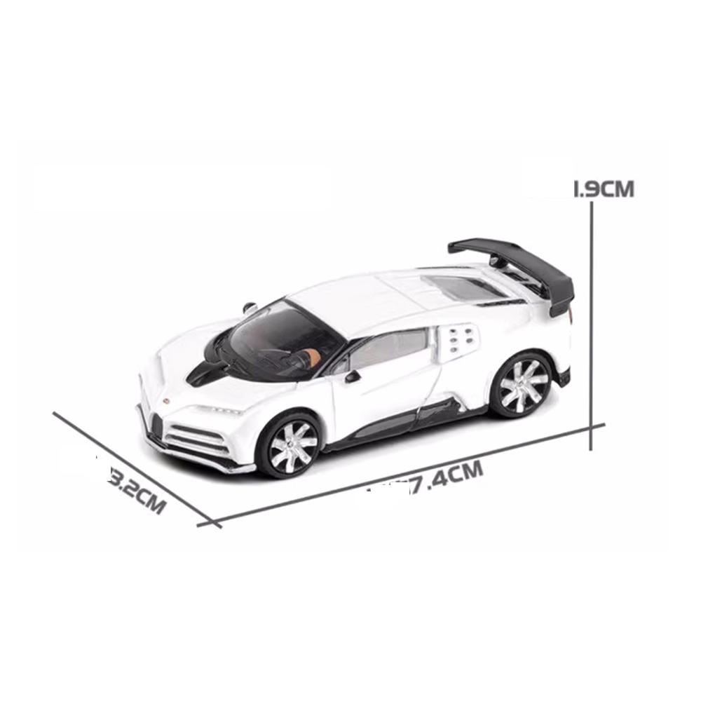 1/64 Scale Bugatti CH110 Type of Vehicle Diecast Simulation Classic Sport Vehicle Model Toy Collection Gift Children