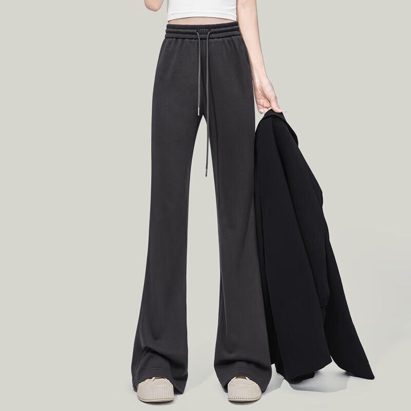 

Women s American Retro Micro Flare Casual Pants L