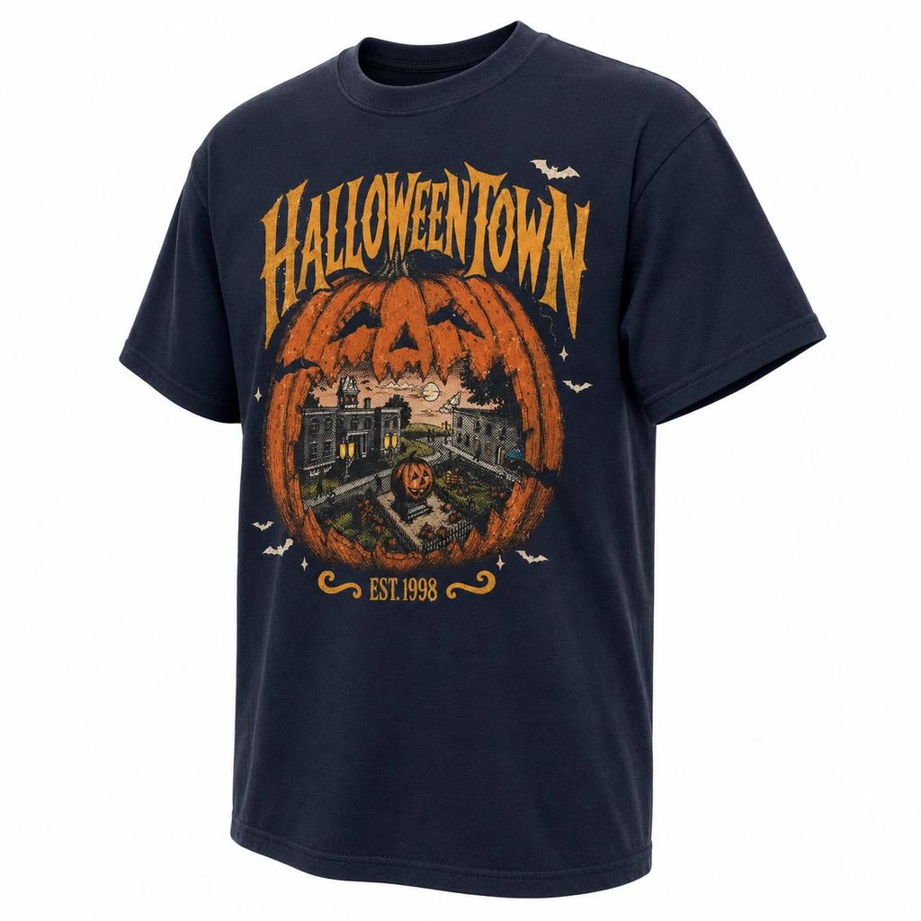 Halloweentown Est 1998 Halloween T Shirt Retro, T-Shirt Unique Unisex