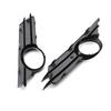 Left and Right Front Bumper Lower Grille Trim Fog Light Hole Pair Set Replacement for OPEL VAUXHALL CORSA D MK3 2006