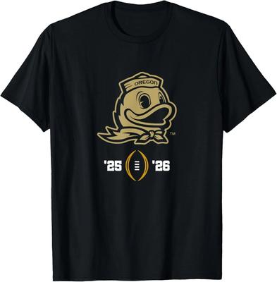 Maglietta con Logo Oregon Ducks 2025-26 College Football Playoff