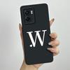 For Oppo A57 4G 2022 Case Oppo A57s A77s Cute Initial Letters Simple Cover Soft TPU Phone Case For Oppo A77 4G Back Cover Capa