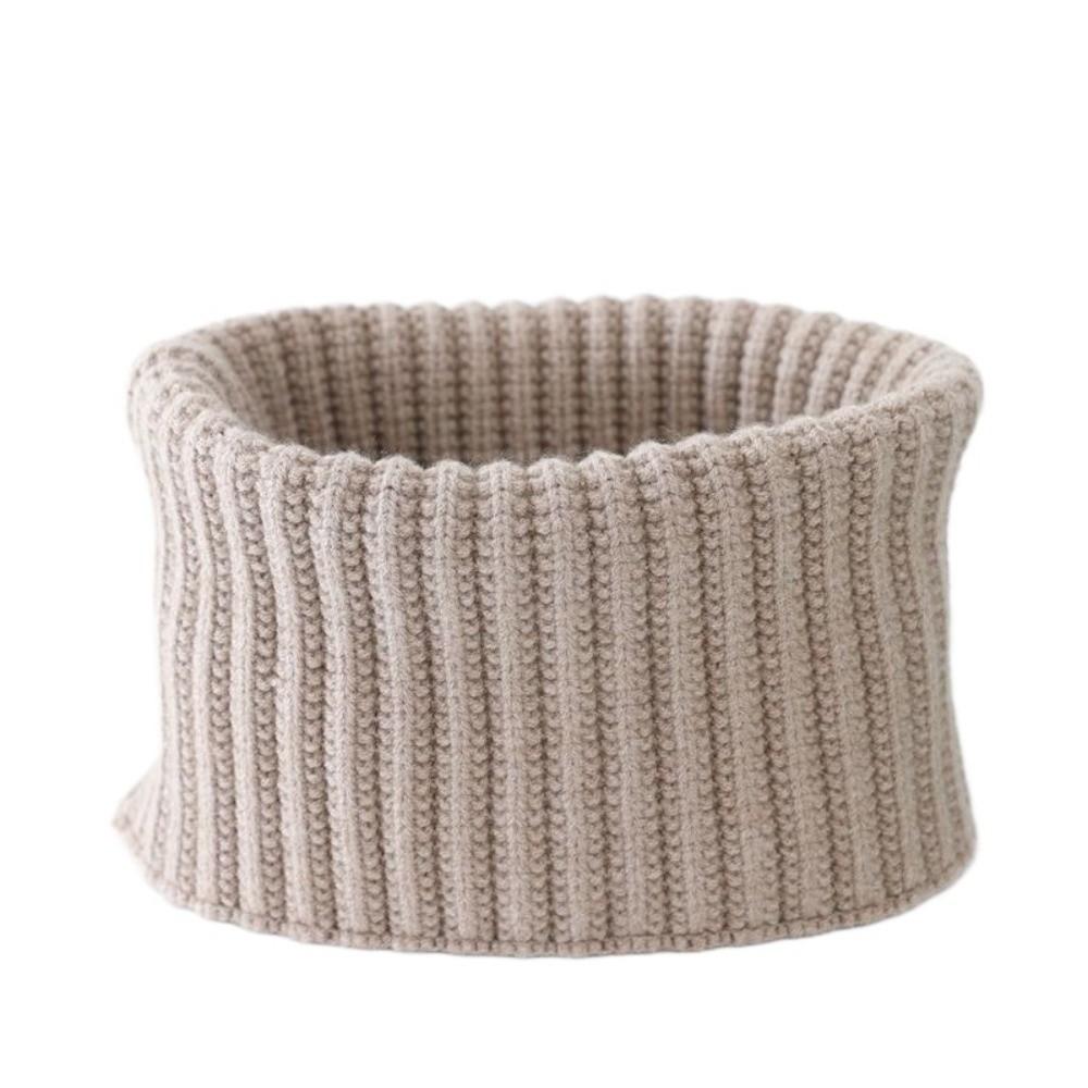 Warm Cervical Collar Knitted Knitted Scarf Fashion Winter Scarf  Men Women