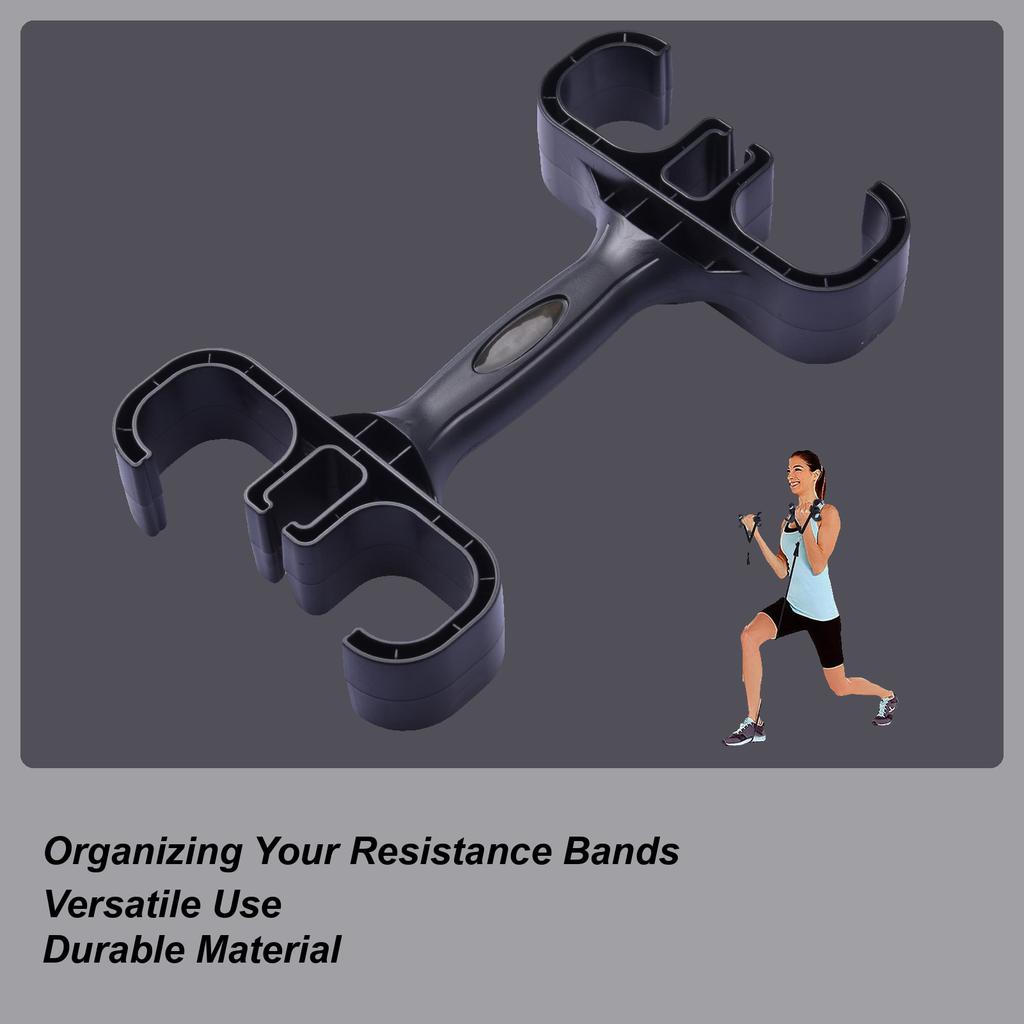Maniglie Manopole per Esercizi Maniglie per Trazioni Realizzate in ABS ad Alta Resistenza Maniglie per Allenamento Possono Essere Attaccate alle Bande Elastiche Palestra Domestica