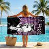 Neon Style Lil Peep Fashion Beach Towel: Ideal for Summer Adventures Soft, absorbent and quick drying suitable for swimming and bathing