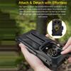 For Ulefone Armor 28 Ultra / 28 Ultra Thermal Ulefone Back Clip Phone Case with Carabiner