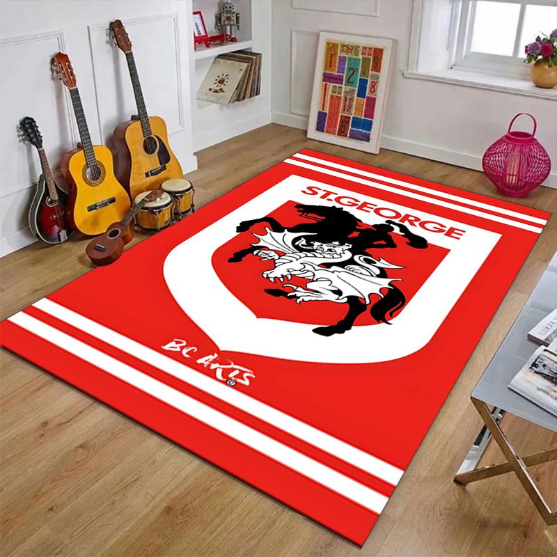 ST George Illawarra Polyester Carpet, Soft Indoor Mat for Office Chair, Living Room, Computer Desk - Decorative Home Office Rug Design