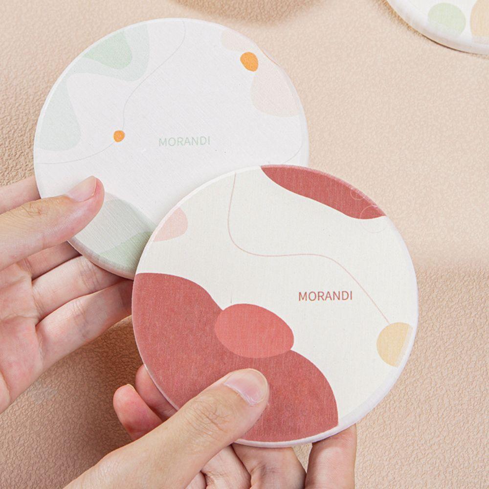 4pcs Quick-drying Cup Mat Water-absorbent Mug Mat Table Decor Insulation Pad  Tea Room