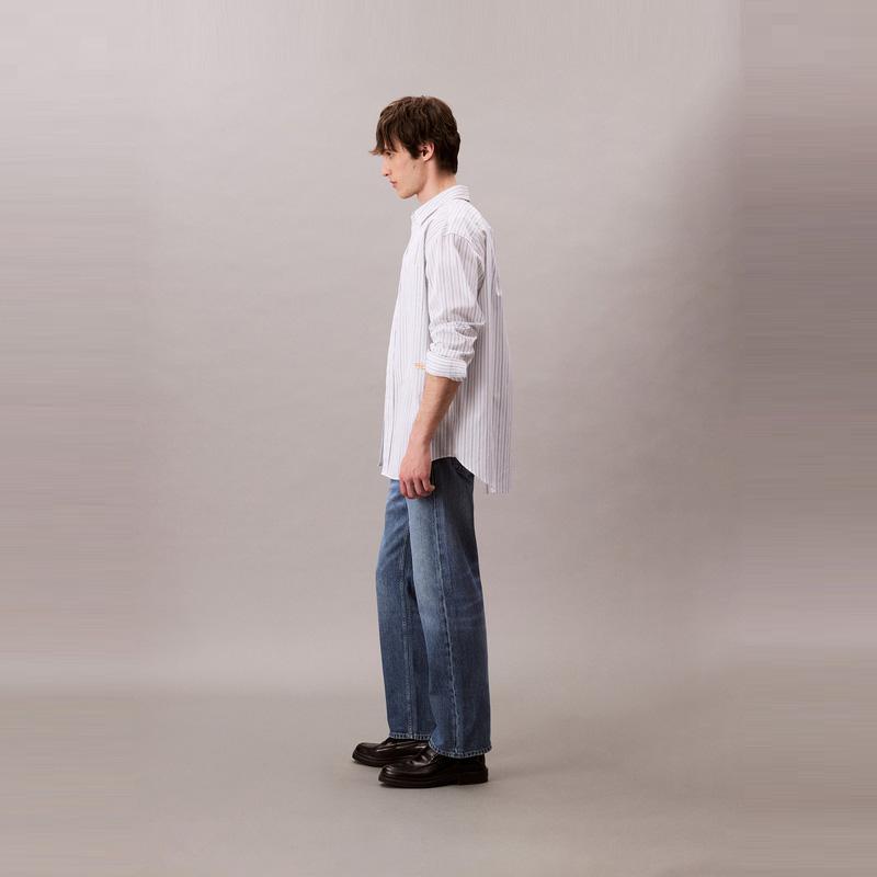 Calvin Klein Jeans Men's 0QQ Denim Light Blue 4RC761G-1