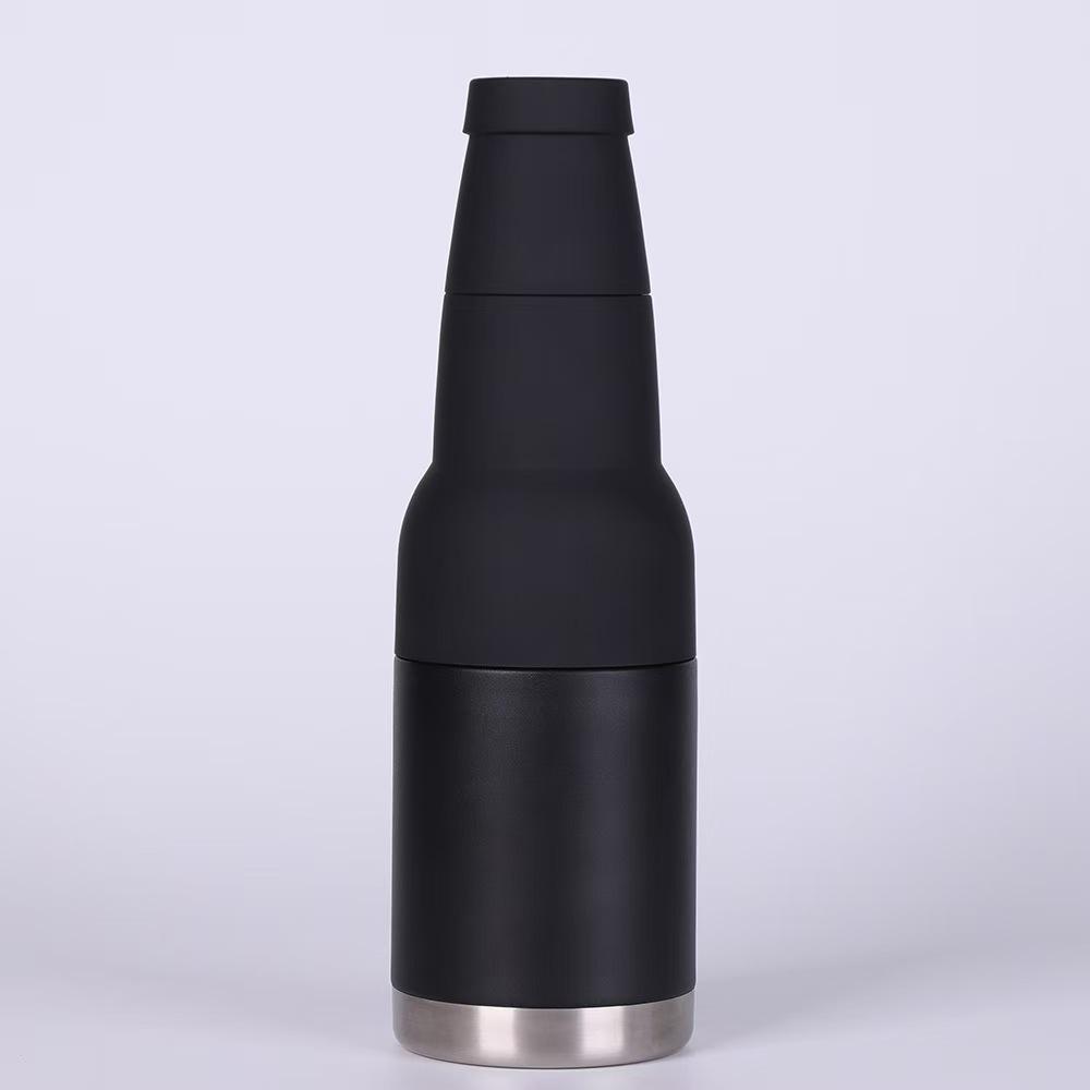 12oz Stainless Steel Vacuum Insulated Can Cooler and Ice Bucket Sleeve