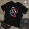 Dino Cowboy Deluxe T Shirt Fun For Lovers Perfect Birthdays Vintage Homme Graphic Breathable Streetwear