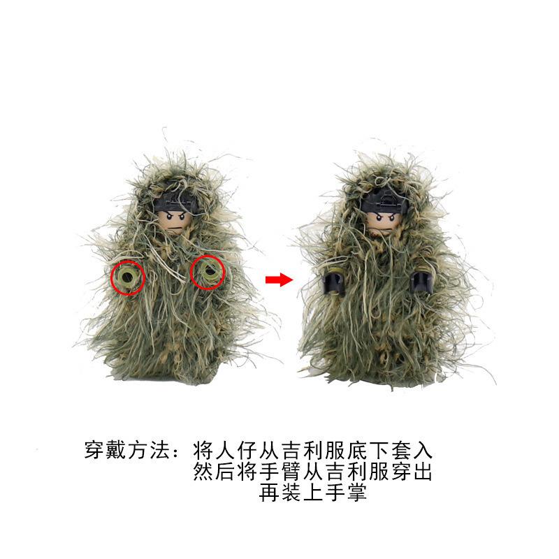 Non-Toxic Building Blocks Humanoid Dolls Toys Digital Action Figures Assembled Toys Crawler Children'S Educational Toys