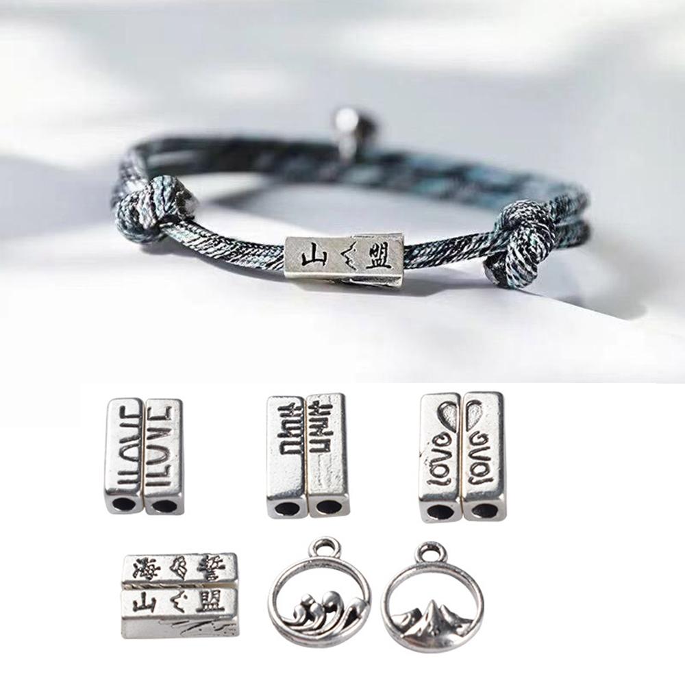 

Компоненты, пара букв, браслет «сделай сам», бусины-прокладки, цинк, аксессуары из сплава цинка, принадлежности для изготовления ювелирных изделий