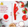 Antlers Nose Horn Car Vehicle Decoration Reindeer Costume Set Truck Ornaments Xmas Holiday Party Gifts Christmas Sika Deer