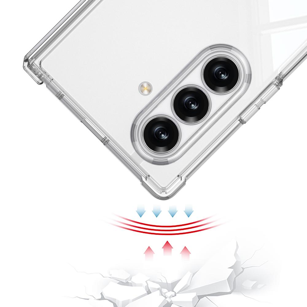 GKK For Samsung Galaxy Z Fold7 5G Case Airbag Hinge Protection PC+Tempered Glass Phone Cover