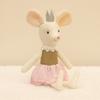 Bambole di peluche Animali di peluche Cartoni animati Giocattoli per bambini per bambine Regalo di compleanno Natale famiglia di topi casa delle bambole