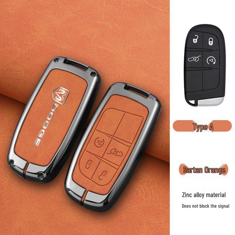 Dodge Journey Key Case for 2013-2016 Models - Metal Car Buckle Included